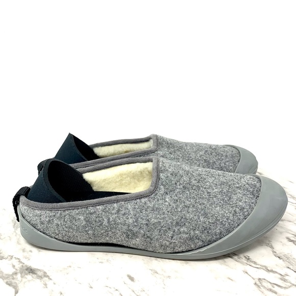Mahabis Classic Merino Wool Shearling Removable Sole Indoor/Outdoor Slipper 37 - Picture 2 of 16